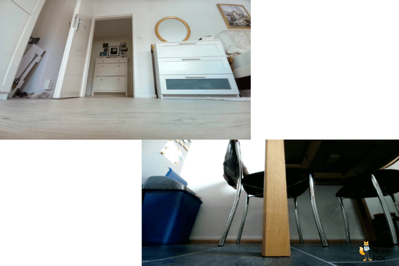 The image quality of the Dreame L10s camera can be seen.